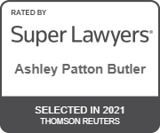 Rated By | Super Lawyers | Ashley Patton Butler | Selected In 2021 | Thomson Reuters